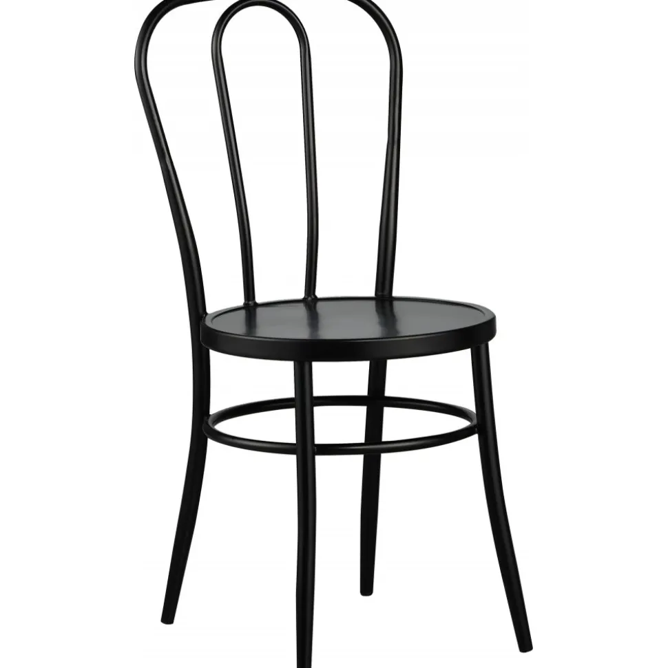 Stol i svart metall - No18 + Textilrengöring för möbler