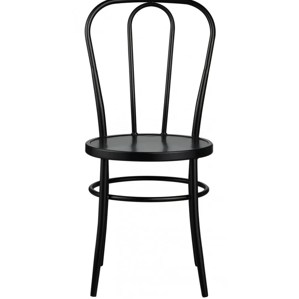 Stol i svart metall - No18 + Textilrengöring för möbler