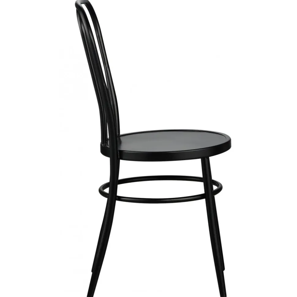 Stol i svart metall - No18 + Textilrengöring för möbler