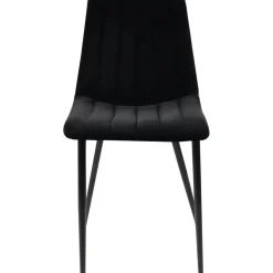 Stol i svart sammet - Kayla