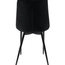 Stol i svart sammet - Kayla