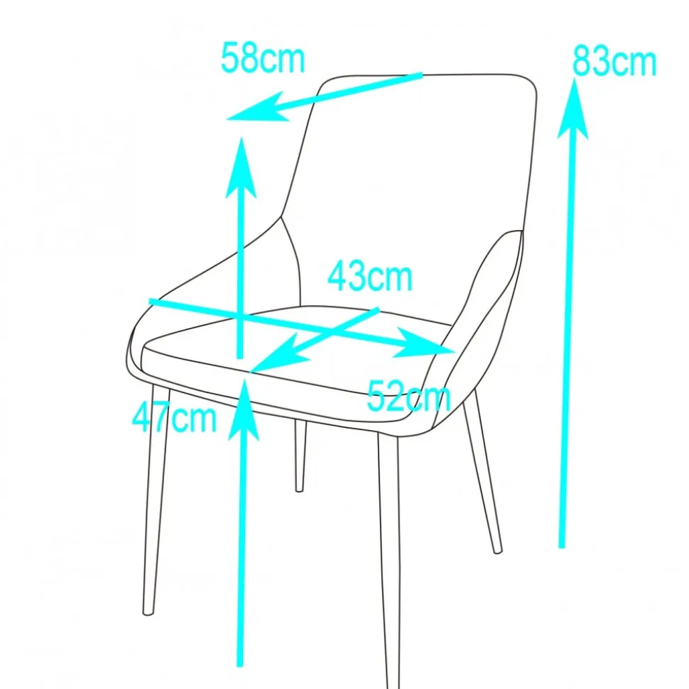 Stol i svart sammet - Theo + Textilrengöring för möbler
