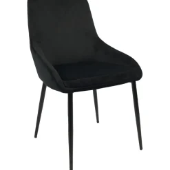 Stol i svart sammet - Theo + Möbeltassar