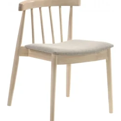 Stol i whitewash med grå sits - Florence + Textilrengöring för möbler