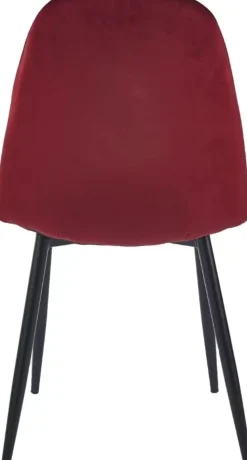 Stol vinröd sammet - Carisma
