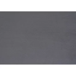 Stor fåtölj i mörkgrå sammet - 138 cm bred