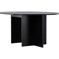 Strada matbord 120-170 x 120 cm - Svart