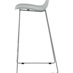 Svall barstol - Grå plast
