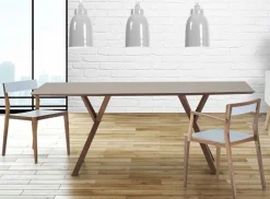 Taklampa grålackad metall Ø18 cm