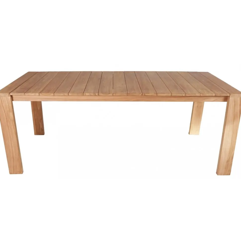 Teakbord 210x90 cm - Saltö