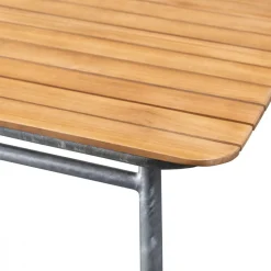 Teakbord 120x80cm - Möllan + Textilskydd för utemöbler