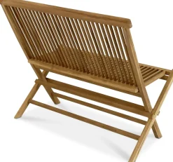 Teaksoffa 100 cm bred - Saltö + Träolja för möbler