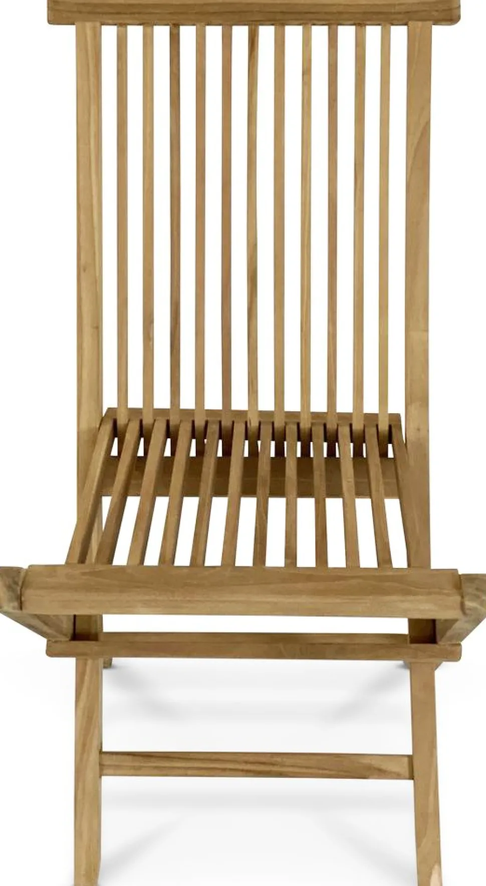 Teakstol hopfällbar - Saltö + Träolja för möbler