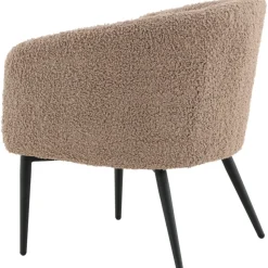 Teddy fåtölj - Brun teddy + Fläckborttagare för möbler