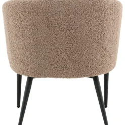 Teddy fåtölj - Brun teddy + Fläckborttagare för möbler