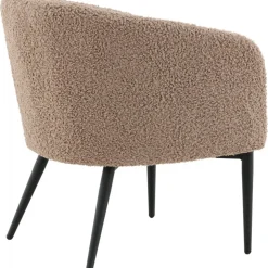 Teddy fåtölj - Brun teddy + Fläckborttagare för möbler