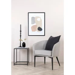 Teddy fåtölj - Grå + Textilrengöring för möbler