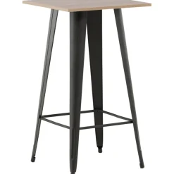 Tempe barbord 60 x 60 cm - Valnöt