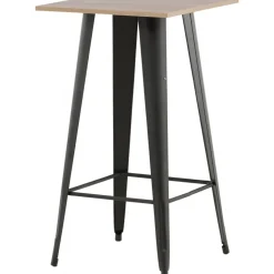 Tempe barbord 60 x 60 cm - Valnöt