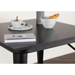 Tempe matbord 80 x 80 cm - Svart