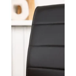 Tempo matstol - Svart PU