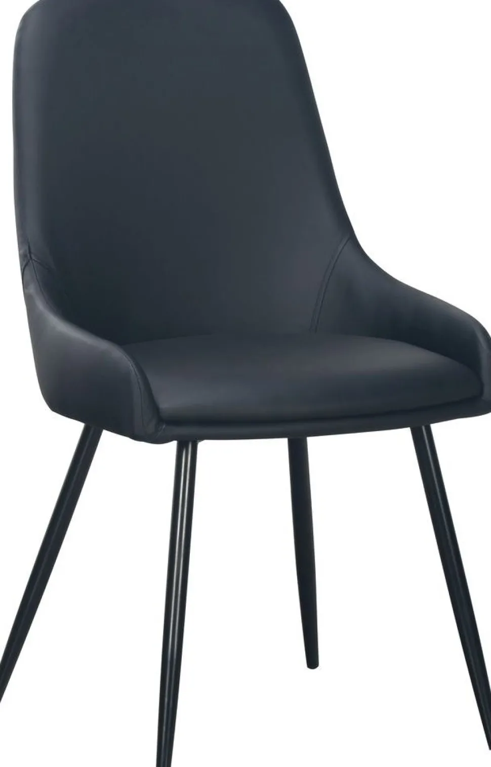 Theo stol - Svart PU + Textilrengöring för möbler