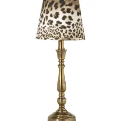 Therese lampfot - Antikmässing