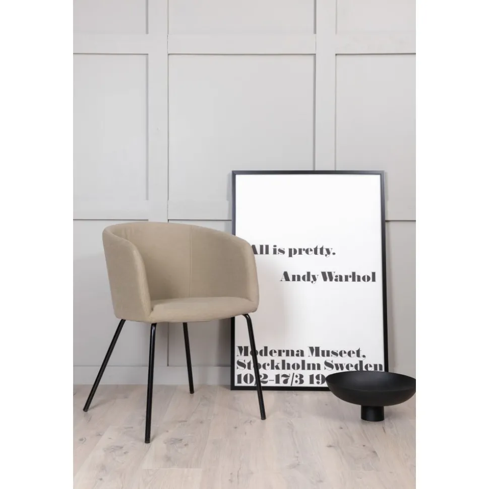 Tiber stol - Beige tyg