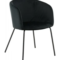 Tiber stol - Svart sammet