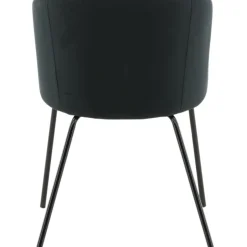 Tiber stol - Svart sammet