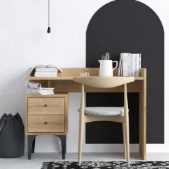 Tick skrivbord 100 x 45 cm - Ek