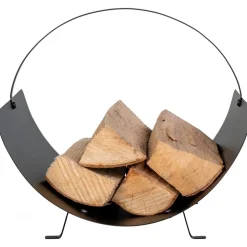 Tires vedkorg - Svart