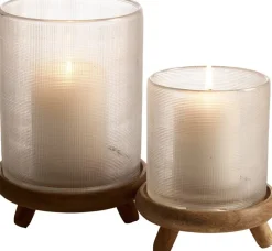 Toivo ljuslykta - Glas/Trä