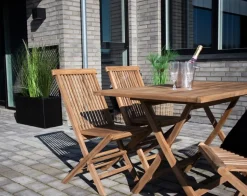 Toledo matstol - Teak + Textilrengöring för möbler