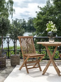 Toledo matstol - Teak + Textilrengöring för möbler