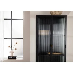 Torso vitrinskåp - Svart