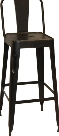 Toxil barstol - Vintage svart