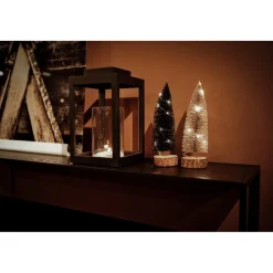 Trafalgar dekorträd med LED-ljus - Svart