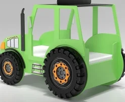 Traktor barnsäng - Blå eller Grön