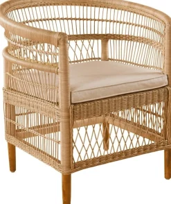 Tranum fåtölj i rotting - Natur + Textilrengöring för möbler