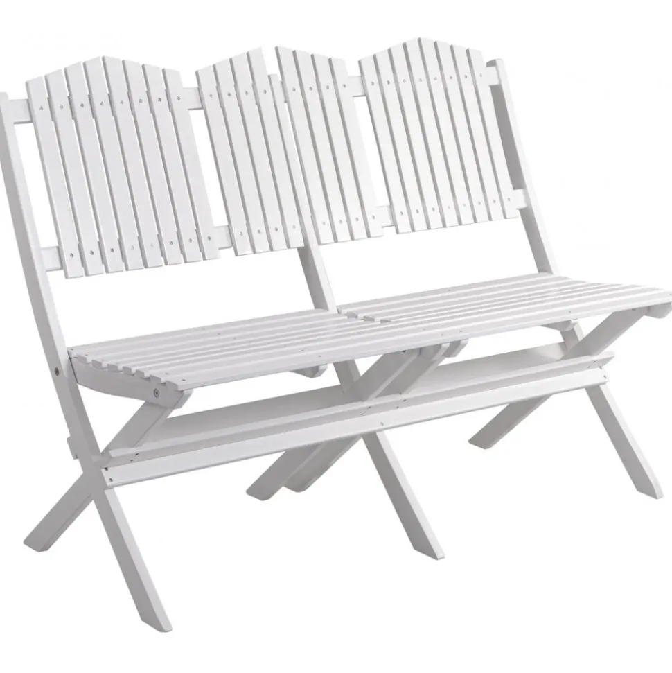 Trädgårdssoffa Vit - Haväng