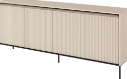Trend skänk B193 cm - Beige/svart