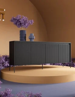 Trend skänk B193 cm - Svart