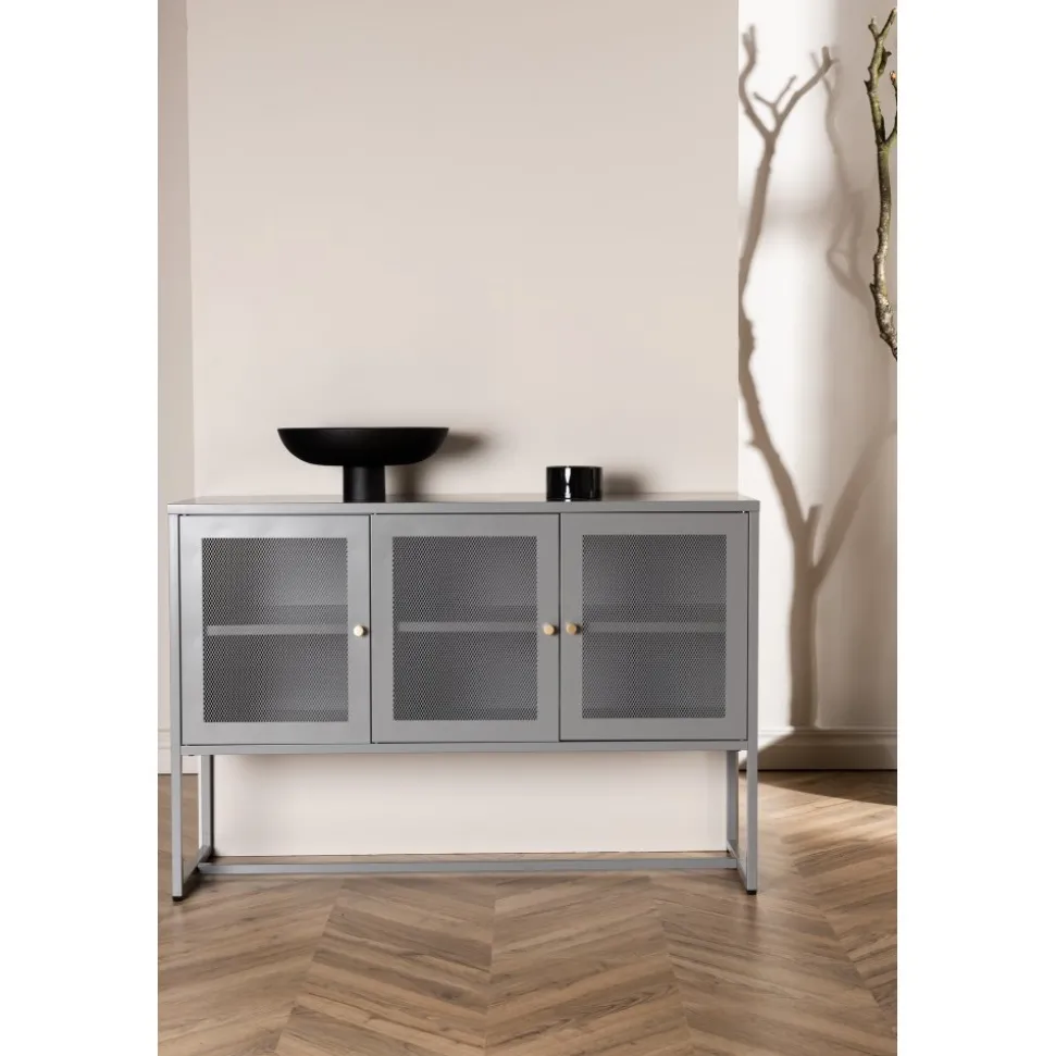 Trerike skänk - Ljusgrå