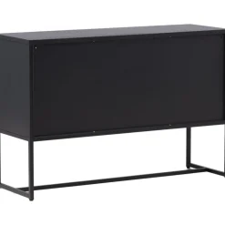 Trerike skänk - Svart + Möbeltassar