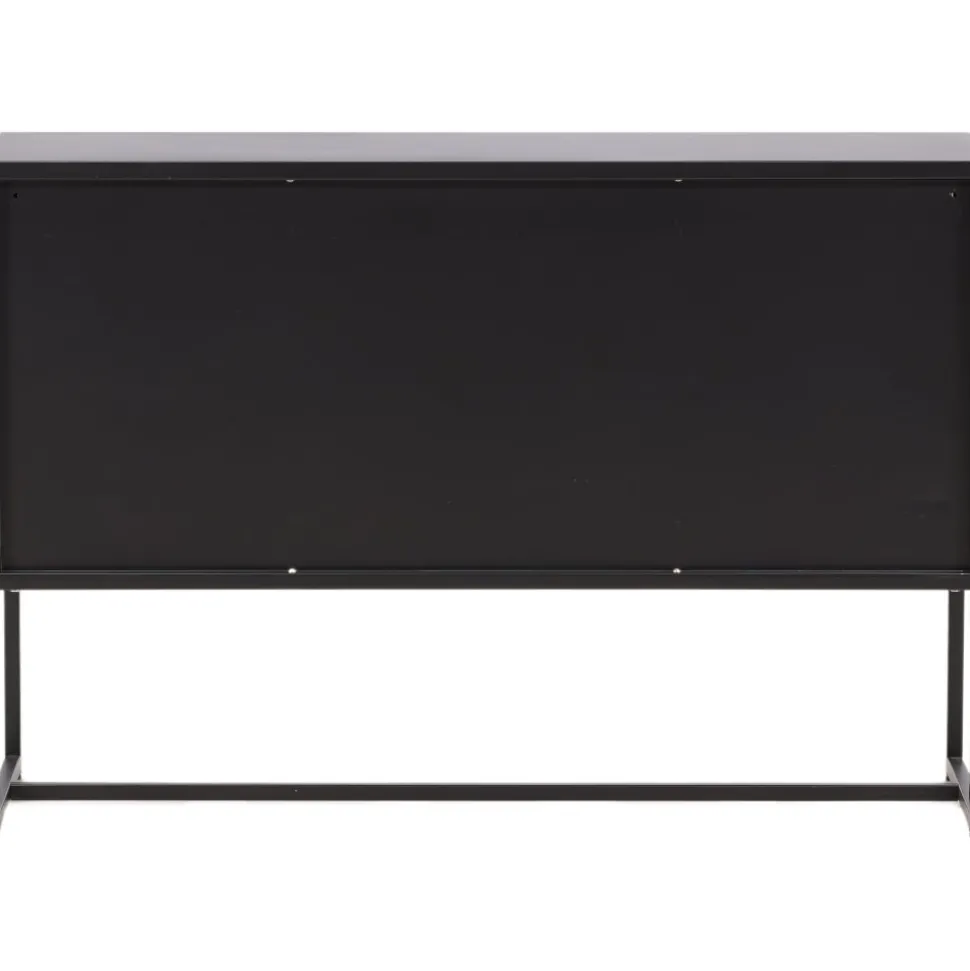 Trerike skänk - Svart + Möbeltassar