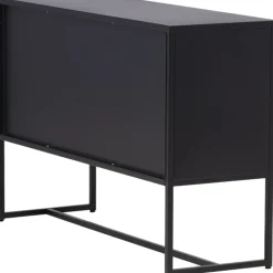 Trerike skänk - Svart + Möbeltassar