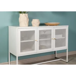 Trerike skänk - Vit