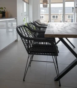 Trieste utestol med dyna - Svart + Fläckborttagare för möbler