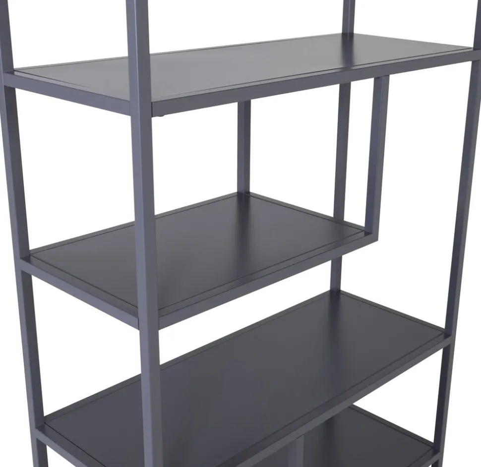 Träne bokhylla - Ljusgrå